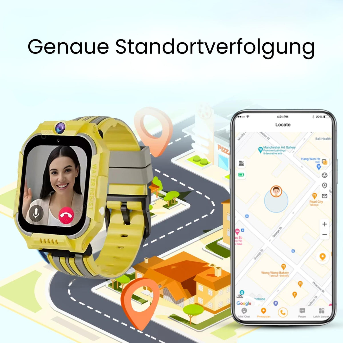 Calyne Explorer Watch - Smartwatch für Kinder